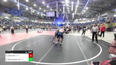 165 lbs Consolation - Damon Sanchez, Team Pueblo vs Stephen Wisniewski JR, Olympian Wrestling