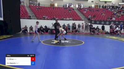 38 kg Quarters - Thales Silva, Red Wave Wrestling vs Kooper Deputy, M2 Training Center