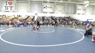 66 lbs Quarterfinal - Ali Ahmed, Honeoye Falls-Lima Wrestling Club vs Trevor Meyers, Whitney Point Wrestling