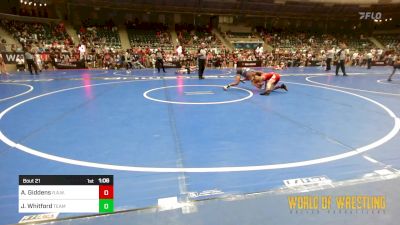 96 lbs Round Of 16 - Asher Giddens, R.A.W. vs Johnny Whitford, TEAM PRIDE ACADEMY