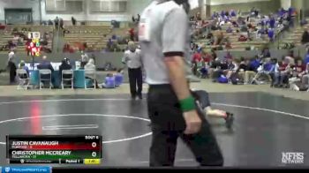 126 lbs Semis & 1st Wb (8 Team) - Christopher McCreary, Tullahoma vs Justin Cavanaugh, Munford