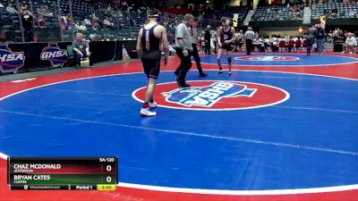 5A-120 lbs Semifinal - Bryan Cates, Coffee vs Chaz McDonald, Jefferson