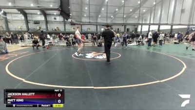 190 lbs Cons. Round 7 - Jackson Hallett, WA vs Matt King, WA