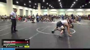 138 lbs Finals (2 Team) - Jeremiah Gomez, Longhorn WC vs Nathan Gaskins, Citrus WC