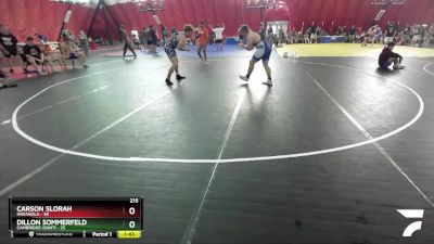 215 lbs Round 4 (16 Team) - Dillon Sommerfeld, Cambridge-Isanti vs Carson Slorah, Indianola