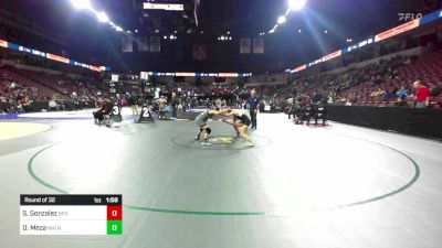 111 lbs Round Of 32 - Svea Gonzalez, Benicia vs Deandra Meza, Walnut