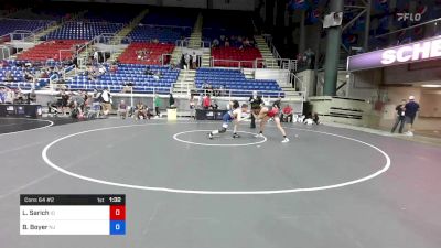 152 lbs Cons 64 #2 - Luke Sarich, Idaho vs Brendan Boyer, New Jersey