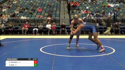 197 lbs Consolation - Andrew Marsden, UN-Oklahoma State vs Sawyer Root, Citadel