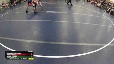 110 lbs Round 1 (6 Team) - Wade Stubbs, Kansas Mamba vs Rhys Safratowich, North Dakota 1