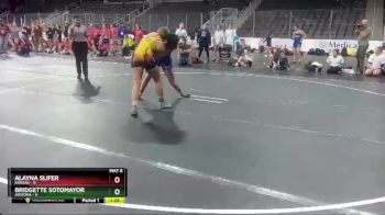 W 138 lbs Round 1 (4 Team) - Alayna Slifer, Kansas vs Bridgette Sotomayor, Arizona