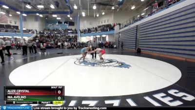 100G Semifinal - Nia Avelino, Caldwell Girls vs Alize Crystal, Minico Girls