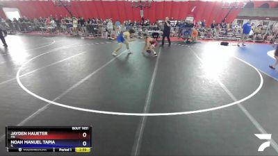 145 lbs Cons. Semi - Jayden Haueter, MN vs Noah Manuel Tapia, IL