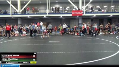 68 lbs Round 2 (8 Team) - Colton McKenna, MD Maniacs vs Ryan Boardman, Xtreme Team