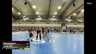 85 lbs Semifinal - Drelyn Beckham, Hallsville Kids Club vs Oliver Cook, Lee`s Summit Wrestling Club