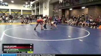 190 lbs Round 1 (6 Team) - Kaylee Nachtigal, NW Iowa Angry Alpacas vs Gracie Gifford, Missouri Gold