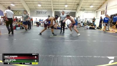 180 lbs Round 2 (6 Team) - Jose Bethel, Doughboy vs Matt Powers, BlueWave 2