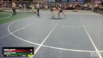 D 1 152 lbs Semifinal - Foster Shank, Dutchtown vs Aiden Lindsey, Fontainebleau