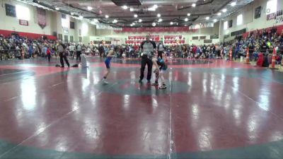 75 lbs Quarterfinal - Cael Vander Broek, Legends Of Gold vs Branlin Hollnagel, Le Sueur-Henderson