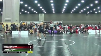 197 lbs Round 1 (16 Team) - Kash Anderson, Colorado Mesa vs Drake Kendrex, West Liberty