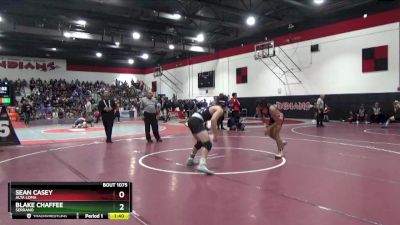 170 lbs Champ. Round 1 - Sean Casey, Alta Loma vs Blake Chaffee, Serrano