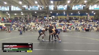 190 lbs Champ. Round 2 - Gerard Johnson, St. Mary`s Ryken vs Zavian Valedon, Gerstell Academy