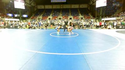 120 lbs Rnd Of 128 - Lincoln Kelley, Virginia vs Cesar Cruz, North Dakota