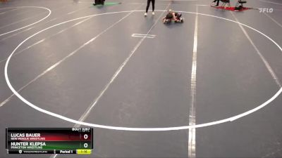 67 lbs Cons. Round 4 - Hunter Klepsa, Princeton Wrestling vs Lucas Bauer, New Prague Wrestling