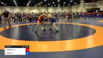 61 kg Quarterfinal - Austin DeSanto, Hawkeye Wrestling Club vs Drew Mattin, Cliff Keen Wrestling Club