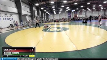 76 lbs Rd# 4- 2:00pm Friday Final Pool - Dominic Cordero, Minion Green vs Jack Anelllo, M2TC Blue