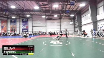 96 lbs Rd# 6- 9:00am Saturday Final Pool - Emmitt Henley, VA Team Predator vs Bode Heller, Iron Horse
