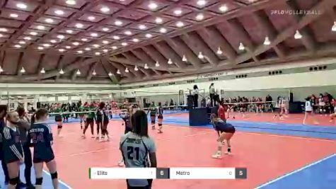 Elite vs Metro - 2022 JVA Charm City Challenge presented by Nike