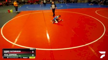 84 lbs Quarterfinals (8 Team) - Bobby Gutormson, Foley vs Kale Johnson, Z-M (Zumbrota/Mazeppa)