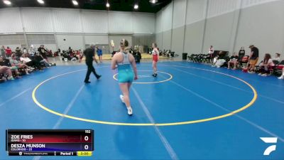 152 lbs Round 3 (4 Team) - Zoe Fries, Idaho vs Desza Munson, Colorado