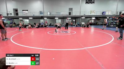 110 lbs Rr Rnd 1 - Hayden Archbell, Elite Wrestling vs Charles Smith, Clearview