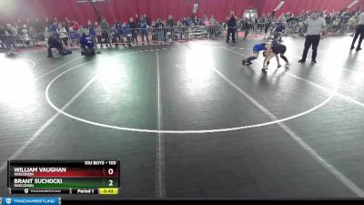 105 lbs 1st Place Match - Brant Suchocki, Wisconsin vs William Vaughan, Wisconsin