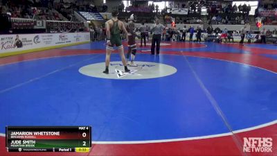 6A 160 lbs Cons. Round 3 - Jude Smith, Mountain Brook vs Jamarion Whetstone, Benjamin Russell