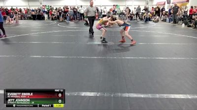 80 lbs Round 1 (8 Team) - Jett Johnson, Dynasty Ruthless/U2 vs Everett Eberle, NC National Team