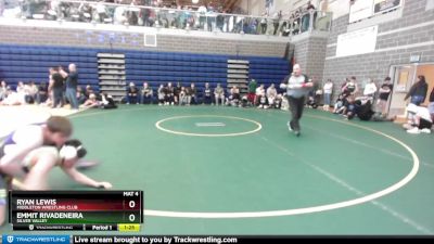 175 lbs Semifinal - Ryan Lewis, Middleton Wrestling Club vs Emmit Rivadeneira, Silver Valley