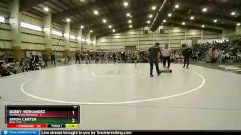 77 lbs Round 2 (4 Team) - Simon Carter, Bear Cave vs Bobby Hernandez, Washington Warriors