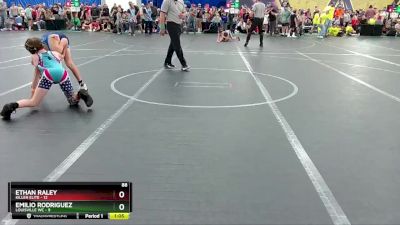 88 lbs Round 1 (8 Team) - Emilio Rodriguez, Louisville WC vs Ethan Raley, Killer Elite