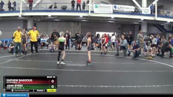 60 lbs Round 4 (8 Team) - Mathew Bagocius, PA Alliance vs John Byers, East Coast Elite