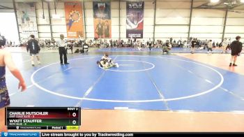 80 lbs Rd# 1 9:00am Friday - Wyatt Stauffer, M2TC Blue vs Charlie Mutschler, East Coast Elite