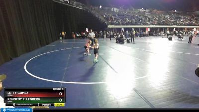 45 lbs Round 3 - Kennedy Ellenberg, Iowa vs Letty Gomez, Iowa