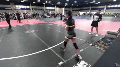 94 lbs 5th Place - Natalie Lippstreu, Level Up Wrestling Center vs Mia Najera, Threshold WC