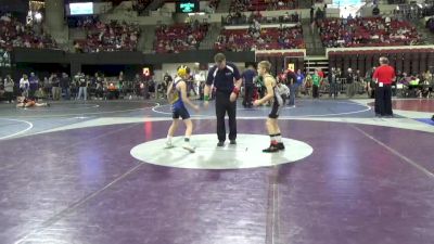 85 lbs Quarterfinal - Nicholas Deal, Natrona Colts Wrestling Club vs Willy Goss, Moses Lake Wrestling Club