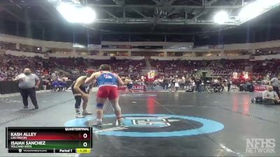 5A 215 lbs Quarterfinal - Kash Alley, Las Cruces vs Isaiah Sanchez, Volcano Vista