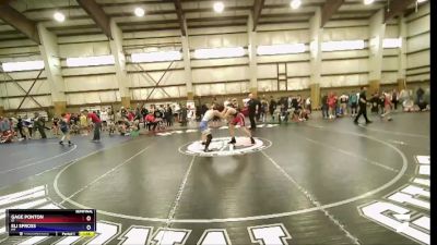 187 lbs Semifinal - Gage Ponton, ID vs Eli Spross, MT