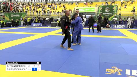 BRUNO TRANCOSO DE LIMA vs TEONES CONCEIÇÃO SOUZA 2024 Brasileiro Jiu-Jitsu IBJJF