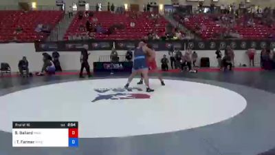 130 kg Rnd Of 16 - Brandon Ballard, Mariners Wrestling Club vs Tanner Farmer, New York Athletic Club