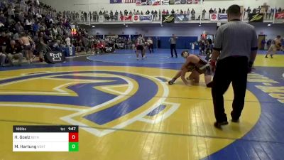 189 lbs R-64 - Hunter Goelz, Bethel Park vs Mason Hartung, North Allegheny